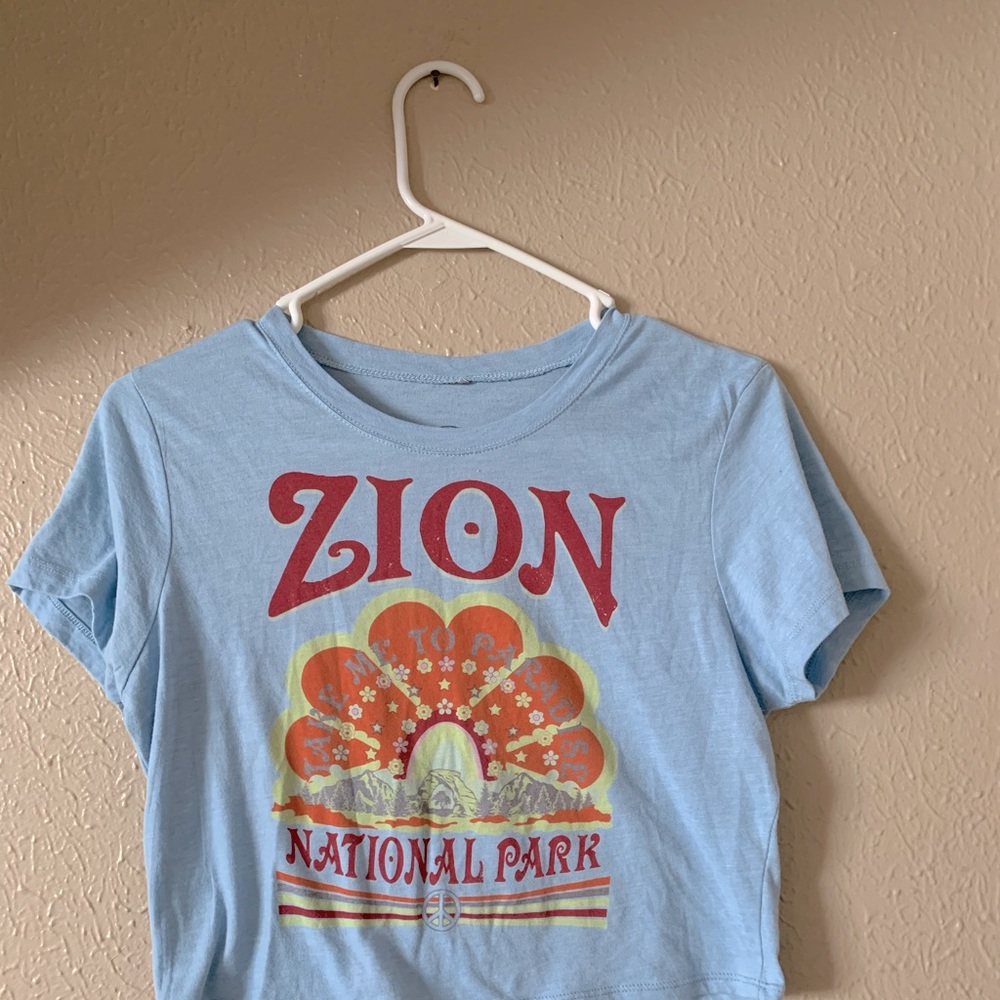 Zion national park tee